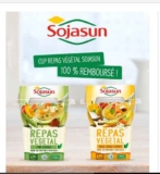 Gratuit: un repas végétarien Sojasun 100% remboursé