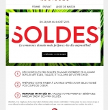 Soldes 3 suisses : voir et préselectionner les articles soldés à compter du 28 juin