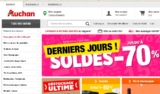 Soldes : encore des bonnes affaires sur le site auchan