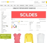 Soldes cache Cache … jusqu&rsquo;à 70 pourcent de réduction