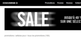 Soldes Converse : jusqu&rsquo;à 70% de réduction