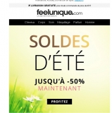 Parfums , maquillage … Soldes chez feelunique