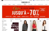 Mode : soldes sur le site Forever21 jusqu’à 70% de réduction + 20% jusqu’au 18/07