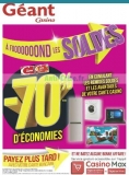 Soldes Geant Casino à partir du 9 janvier  : des super affaires : 70% sur ordinateur , tv ….