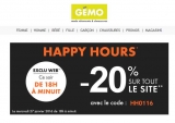 Soldes Gemo : 20 pourcent en plus le 27 janvier