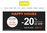 Soldes Gemo : 20 pourcent en plus le 27 janvier