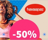 Soldes Havaianas … avec jusqu’à 50% sur les tongs ..