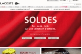 Soldes sur le site Lacoste … jusqu&rsquo;à 50% de réduction