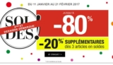 Soldes la halle : derniere démarque et 20% de remise en plus pour l&rsquo;achat de 3  articles