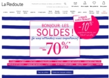 Soldes la redoute  : 10 pourcent en plus jusqu&rsquo;au 30 juin