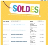Soldes dans les magasins carrefour à partir du 7 janvier … voir la liste des produits