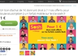 Bon plan forfaits mobiles: 3 mois pour le prix d&rsquo;un chez sosh