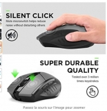 Souris bluetooth rechargeable Inphic à 8.79€ seulement
