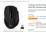 Bon prix souris sans fil avec 6 boutons à moins de 9€