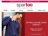 Réduction Spartoo :  achat d&rsquo;un chèque cadeau = 50% offerts en plus !