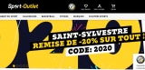 Sport Outlet : Code de réduction de 20% le 1er janvier