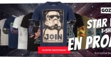 De nombreux tee shirts STAR WARS à 6.99€ en vente flash !