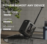 785€ la powerstation  mobile 2500w/2100wh LANPWR 