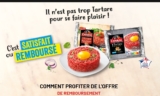 Gratuit ! Steak Tartare Charal 100% remboursé