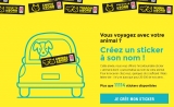 Gratuit : stickers personnalisés Animal à Bord
