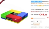 Bon plan Box tv octacoeur Sunwell T95K Pro à moins de 49€