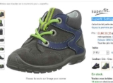 Soldes :Chaussures cuir bébé Surperfit en cuir autour de 20€