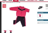 Survétement Nike pour bébé à 10 euros
