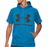 18-24€ le Sweat à capuche manches courtes UNDER ARMOUR