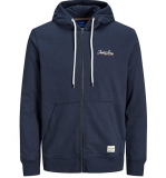 Sweat zippé à capuche JACK JONES Jortons avec 50% de réduction ! 19€ seulement