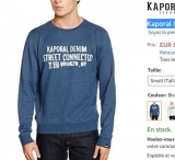 Sweat Kaporal Lane hommes entre 8 – 11€