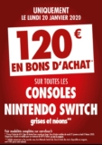 Console Nintendo Switch qui revient à moins de 180€ chez Carrefour le 20 janvier