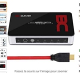 Moins de 6€ le Switch – Commutateur Hdmi BC MASTER