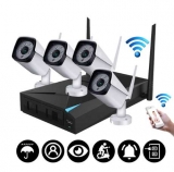 Pas cher : moins de 85€ le système vidéosurveillance avec 4 caméras 1080P