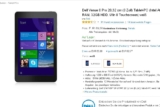 Bon plan tablette windows : dell venue 8 pro à 96 euros