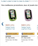 Tablettes éducatives Leappad 2 à moins de 40 euros le 9 septembre