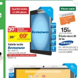 Bon plan tablette : lenovo 7 pouces qui revient à moins de 40 euros chez carrefour .. Toujours dispo