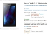 Mega affaire : tablette lenovo 7 pouces quad core qui revient à moins de 40 euros