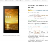 Bon plan tablette puissante : asus memopad 7 pouces à moins de 150 euros le 17 juin