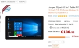 136€ la tablette 11pouces windows 4go de ram / 64go de rom
