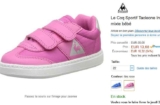 Bonne affaire chaussures enfants coq sportif à 13.5 euros