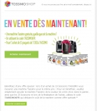 Une machine tassimo gratuite pour l’achat de 15 paquets de capsules ( à partir de 50 euros l’ensemble) .. jusqu’au 30 juin