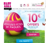 Tati : 10 euros de reduction pour 40 d&rsquo;achats jusqu&rsquo;au 6 avril