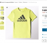Tee shirt adidas enfants à 7.12 euros port inclus (3-4 , 4-5 , 5-6 ans)