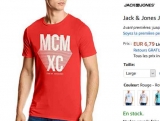 Tee shirt hommes Jack and jones à 6.79€ ( voire meme 5.79)