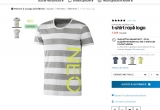 Tee shirt adidas Neo à logo pas chers à 5.47 euros port inclus