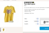 Tee shirt Nike hommes à 8 euros port inclus