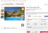 Vacances aux canaries : 460 euros la semaine depart le 18 juillet