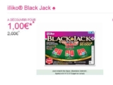 Jeux: Tickets fdj black jack 50% remboursés (shopmium )