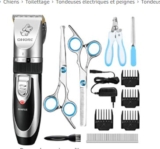 Bon plan ensemble tondeuse et kit toilettage pour chiens pas chers à 15.83€