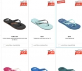 10€ les tongs Quiksilver et Roxy pour hommes et femmes